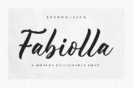 Fabiolla - Bold Script font