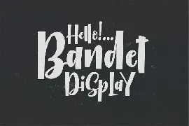 BANDET font