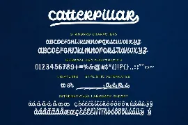 Catterpilar font