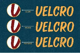 VELCRO - Brush Font