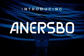 Anersbo Font