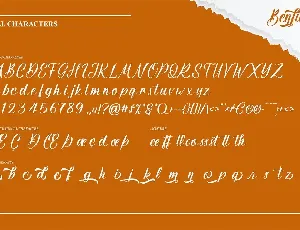 Benfila | Handwritten Script Font