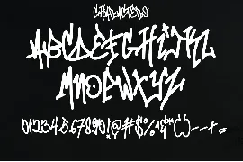 Mono Seahorse - One line Graffiti Font