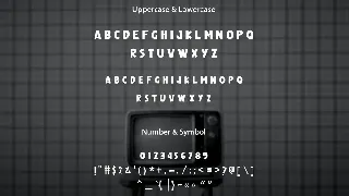 Bitmber font