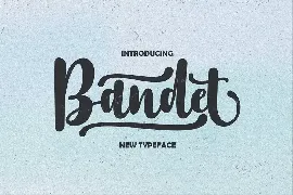 Bandet font