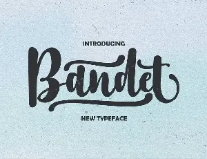 Bandet font