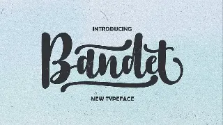 Bandet font