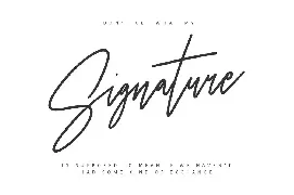 Otentic Signature Typeface font