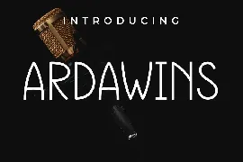 Ardawins Font