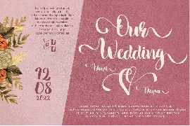 Rustic Wedding font