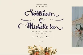 Rustic Wedding font