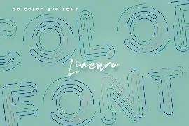 Linearo - Color SVG Font