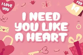 Pinky Valentine a Romantic Font