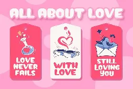 Pinky Valentine a Romantic Font