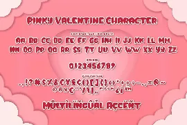 Pinky Valentine a Romantic Font