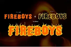 Fireboys - Hot and Fire Font