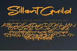 Sillent Guild font