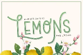 Limonata Font