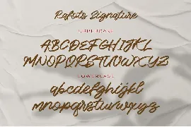 Rafots Signature - Elegant Font