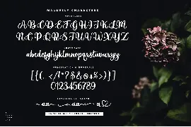 Malovely Font