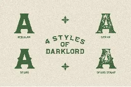 Darklord Family font