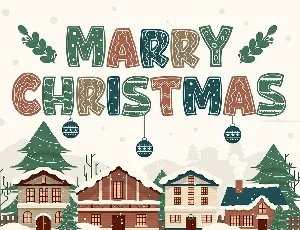 Crafty Christmas a Playful Font