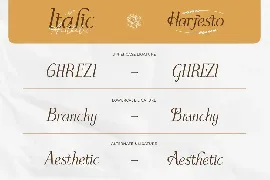 Harfesto Font