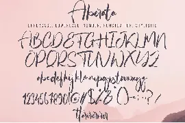 Aberata font