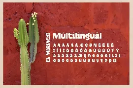 El Mariachi - Libre Type font