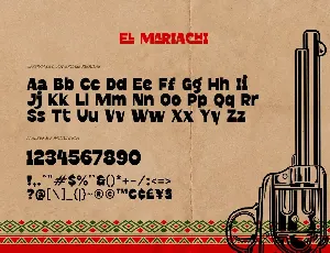 El Mariachi - Libre Type font