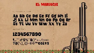 El Mariachi - Libre Type font