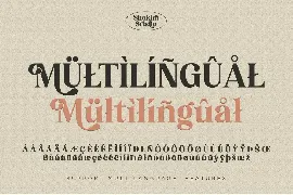 Thimble Village - Serif Display Font