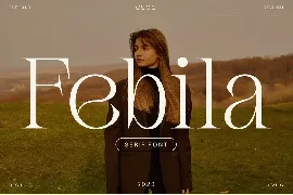 Febila â€“ Elegant Serif Font