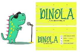 Singing Dino font