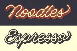 Spagheti Script font