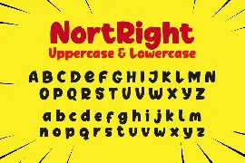 Nort Right font