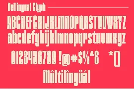 Dellingual font