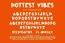 Hottest Vibes Comic Display Font