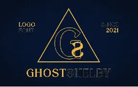 Ghost Shelby font