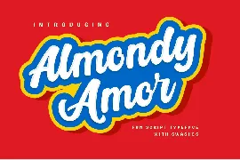 Almondy Amor font