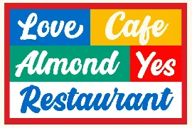 Almondy Amor font