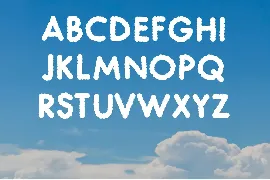 Fluffy - Cloud Typeface font