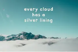 Fluffy - Cloud Typeface font