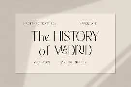 Histories - Business Font