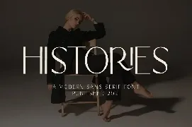 Histories - Business Font