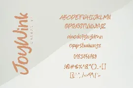 JoyWink - Decorative Font