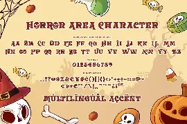 Horror Area a Plaful Horror Font