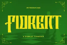 Fiorent Display Typeface Font