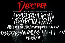 Deesirre font