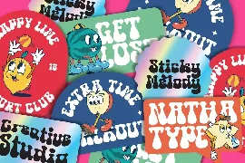 Sticky Melody font